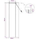 Rolo zavjesa Smeđa 40 x 160 cm Bambus | shoptok.hr