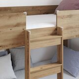  Postelja na vzkraj za otroke Umetni hrast 100 x 200 cm, (5000141968) | Shoptok.si