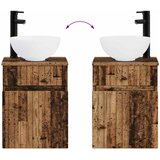  Umivaonik s policom za zid Staro drvo 39 x 35 x 63 cm | Eponuda.com