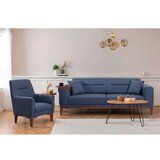 Atelier Del Sofa Garnitura s kaučem, Liones 1048 - Dark Blue | shoptok.hr