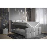Esposa POSTELJA Z VZMETNICO 160 cm x 200 cm , tekstil svetlo siva | Shoptok.si