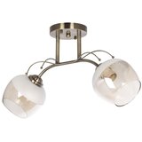  Plafonski prislonjeni luster 2xE27/60W/230V mesing | Eponuda.com