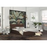 Molarem Home Tapecirani krevet RINO 180*200 smeđa tkanina | shoptok.hr