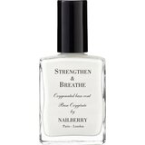 Nailberry Strengthen & Breathe Oxygenated Base Coat and Nail Strengthener Cene