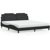 vidaXL Krevet s madracem crni 180 x 200 cm od umjetne kože | shoptok.hr