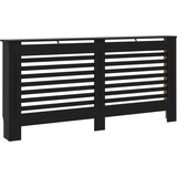  Pokrov za radijator crni 172 x 19 x 81 cm mdf | shoptok.hr