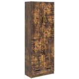  Set ormara 2 kom. Dimljeni hrast Konstruirano drvo - Dimljeni hrast | shoptok.hr