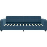  Dnevni krevet plavi 100 x 200 cm baršunasti | shoptok.hr