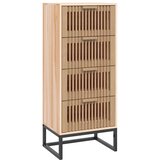  Visoka komoda 40 x 30 x 95 cm od konstruiranog drva | shoptok.hr