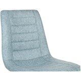 XORA stol, kovina, tekstil modra, črna | Shoptok.si