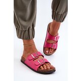 FG2 Women's Sandals with Buckles Fuchsia Oliena | shoptok.hr