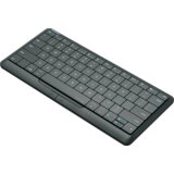 Prestigio Click&amp;Touch 2, wireless multimedia smart keyboard with touchpad embedded into keys, auto-switch between keyboard and touchpad modes, touch multimedia sliders, left and right physical "mouse" buttons, connects up to 4 devices via Bluetooth and Type-C, Clevetura App. KB layout: ENG, color: space grey | shoptok.hr