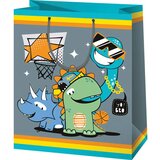 Cardex Cardex: Velika darilna vrečka z dinozavri 26x13x33cm | Shoptok.si