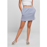 UC Curvy Ladies Organic Terry Mini Skirt violablue Cene