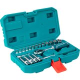 Total 20-dijelni set alata nasadnih ključeva 1/4" SMALL, 1kg / INDUSTRIAL (THT141201) | shoptok.hr