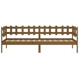  Dnevni ležaj smeđa boja meda 90x200 cm od masivne borovine | shoptok.hr