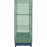  Povišena gredica s pokrovom za staklenik 80 x 40 x 123 cm | shoptok.hr