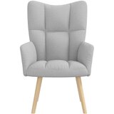  Stolica za opuštanje oblak siva tkanina | shoptok.hr