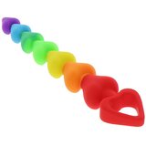 Toy Joy analne kroglice "rainbow heart beads" (R10276) | Shoptok.si