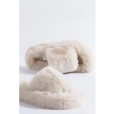 Capone Outfitters Women's Cream Indoor Slippers | Shoptok.si