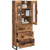  Highboard 2 kom. Staro drvo 69,5 x 34 x 180 cm | shoptok.hr