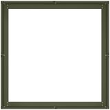  Sadilica maslinastozelena 80x80x30 cm od čelika | shoptok.hr