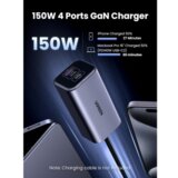 Ugreen 150W avto polnilec s 4 priključki | Shoptok.si