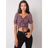 RUE PARIS Blouse-RO-BZ-2516-9.34-black-pink Cijene