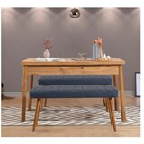 Hanah home trpezarijski sto i klupa 3 komada Costa 1048 u