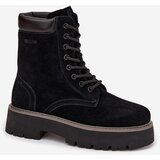 Big Star Suede women s work boots laced | Shoptok.si