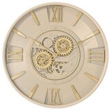  Zidni sat Home ESPRIT Bež zlatan Kristal Željezo 60 x 8 x 60 cm | shoptok.hr