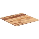 vidaXL Stolna ploča od masivnog drva šišama 25 - 27 mm 60 x 60 cm | shoptok.hr