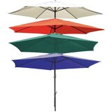Garden Pleasure Tamno zeleni suncobran 295x295 cm – | shoptok.hr