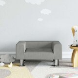  Dječja fotelja svjetlosiva 50 x 40 x 26 5 cm baršunasta | shoptok.hr