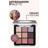 Flormar Eyeshadow Palette paleta sjenila za oči nijansa 001 Fallen Angel 9 g | shoptok.hr