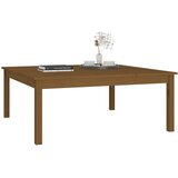  Stolić za kavu boja meda 100x100x40 cm od masivne borovine | shoptok.hr