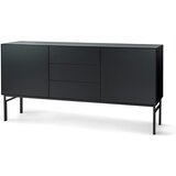 Hammel Furniture Črna nizka komoda 180x89 cm Edge by Hammel - Hammel Furniture Cene