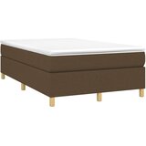  Krevet box spring s madracem tamnosmeđi 120 x 190 cm od tkanine | shoptok.hr