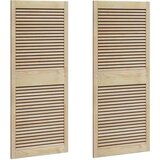vidaXL Vrata omare z vrati 2 pcs Naravna 140,5 x 2,1 x 59,5 cm, (5000132045) Cene