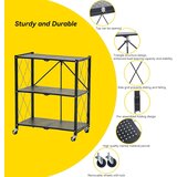 Smania MaxRack™ mobilni metalni sklopivi stalak za pohranu - 3 razine | shoptok.hr