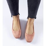 Gemre Dark pink eco-suede ballet flats Jules | shoptok.hr