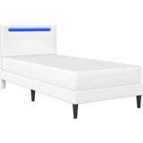  Okvir za krevet Bijela 100 x 200 cm Umjetna koža - Bijela 100 x 200 cm | shoptok.hr