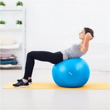 Rebel ACTIVE Pilot lopta za gimnastiku i fitnes sa pumpom plava 55cm RBA-3100-BL | Eponuda.com