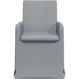  Trpezarijske stolice 2 pcs Svjetlosiva 57 x 67 x 95 cm tkanina | shoptok.hr