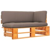  Kutna vrtna sofa od paleta boja meda od impregnirane borovine | shoptok.hr