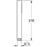 Grohe tuš ročka euphoria cube stick 27698000 | Shoptok.si