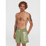 O'neill Kratke kopalne hlače 'Original Cali 16' oliva / bela | Shoptok.si