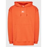 Adidas Dukserica za muškarce, boja: narančasta, s kapuljačom, glatka | shoptok.hr