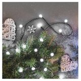  LED božična cherry veriga – kroglice, 8 m, zunanja in notranja, hladna bela, programi | Shoptok.si