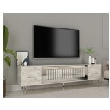 Hanah home tv polica Dekolp3 ephesus marble silver Cene